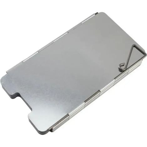 Déflecteur de vent pour réchaud à gaz, pare-vent pour pique-nique et camping, protection contre le vent pour réchauds de camping portables (1/4)