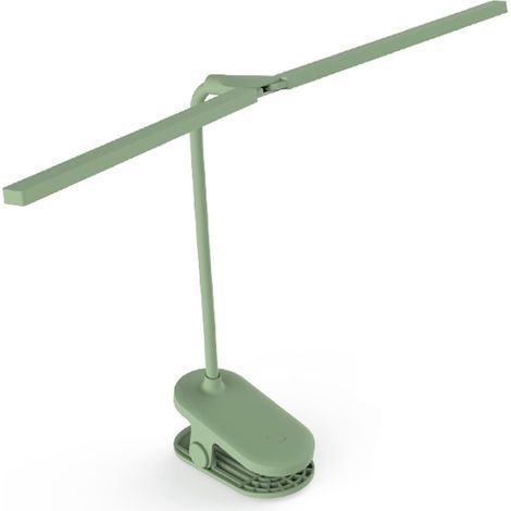 Lampe de Bureau de Protection Des Yeux Lampe de protection des yeux à clipser lampe de bureau LED lecture de chevet lampe de protection des yeux contrôle tactile étude lampe de bureau de travail Vert (1/4)