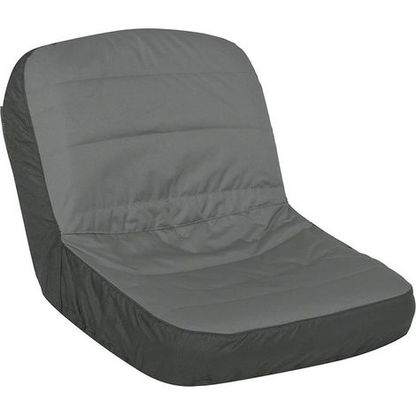 1 housse de siège de tondeuse à gazon, imperméable, antidérapante, avec poche de rangement, universelle pour tracteurs et tondeuses (1/5)