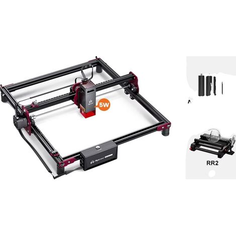 Máquina de grabado láser de alta precisión, conectividad WiFi, ALDKMI-5BD, juego 1 (1/2)