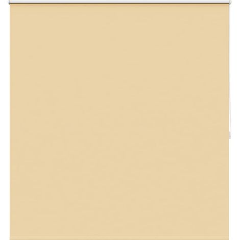 Estor enrollable opaco 144,4x175 cm, tela, ancho 140 cm, beige vidaXL