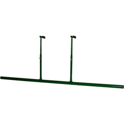 Mondelin – Barre à débuller acier 45mm – Pour débullage chapes liquides – 2 poignées réglables – Poids 3.9kg – Fabrication France (1/2)