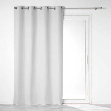 Rideau Occultant "Obscure" 140x260cm Gris Perle (1/3)