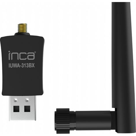 Inca IUWA-300X 300 MBPS 11N External 5DPI Antenne Drahtloser Adapter Wlan (1/5)