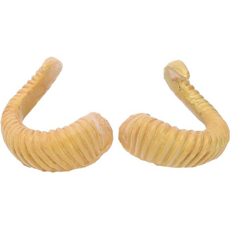 Plastic Headbands, 1 Pair, Sheep Horns, Halloween Cosplay (1/2)