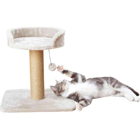 Trixie Mica árbol para gatos gris claro cómodo 45x35x46 cm (1/2)