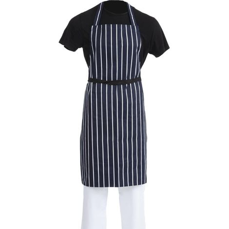 Tablier Bavette Whites Rayé Marine Et Blanc - Whites Chefs Clothing (1/2)
