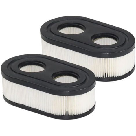 Lot de 2 filtres à air pour tondeuse à gazon Briggs & Stratton 550E 550EX Eco-Plus 575EX Series Remplace 4247 5432 5432K Moteur 798339 798452 593260 093000er 09P0000er (1/5)
