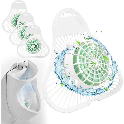 4 Piece Scented Urinal Grid with Scented Block, Anti-Odour (1/5)