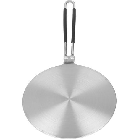 Plaque de diffusion de chaleur en acier inoxydable pour plaques de cuisson à gaz, électriques et à induction - Accessoires de cuisine (1/5)