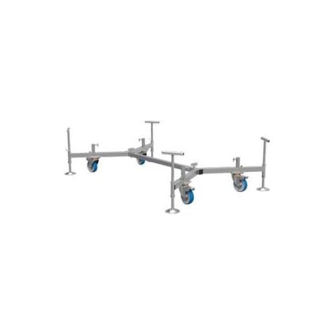 Trabattello Grim Base Estraibile con Ruote 38 kg (50047) Marchetti