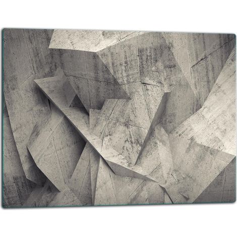 Planche à découper en verre gris 52 x 40 cm (1/5)