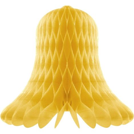 Decorazione da appendere: campana dorata, 20 cm.