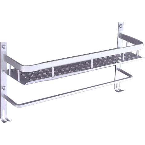 Porte-serviettes Murale 3 Niveaux - Acier Inoxydable SUS 304 - Finition Polie - Pour Salle De Bain Chambre - 1 Pièce (1/5)