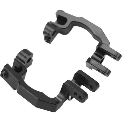 Paar Radhalterungen aus Aluminiumlegierung für ARRMA Typhon 1/10 ferngesteuerte Fahrzeuge, schwarz. (1/5)