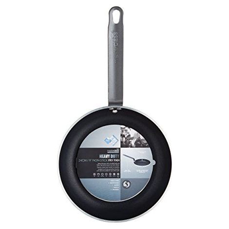 KitchenCraft MasterClass Poêle à frire professionnelle antiadhésive, aluminium, 24 cm (9½ in.) (1/2)