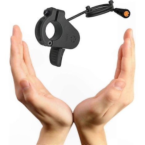 Poignée d'accélérateur universelle pour vélos électriques 12V-72V 3 broches pour scooters et vélos, commande d'accélérateur main gauche/droite (1/5)