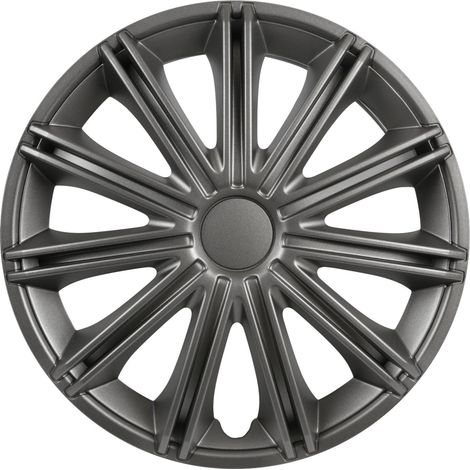 Nero Dark - Set 4 Copricerchi - D.16" (1/2)