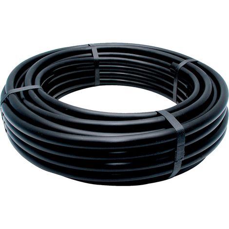 ROLLO 25m TUBERIA GOTEO COLOR NEGRO 16mm BLUE BIRD (1/2)