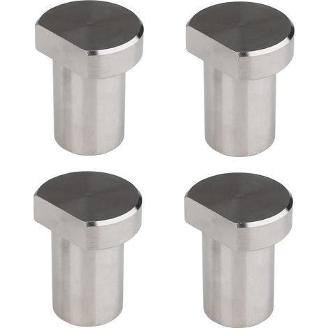 4 pièces Serrage de Table à Bois, Arrêts en Acier Inoxydable pour Table de Travail du Bois, Établis de Menuiserie pour Trou de Chiens, pour Fixer les Pièces (1/5)