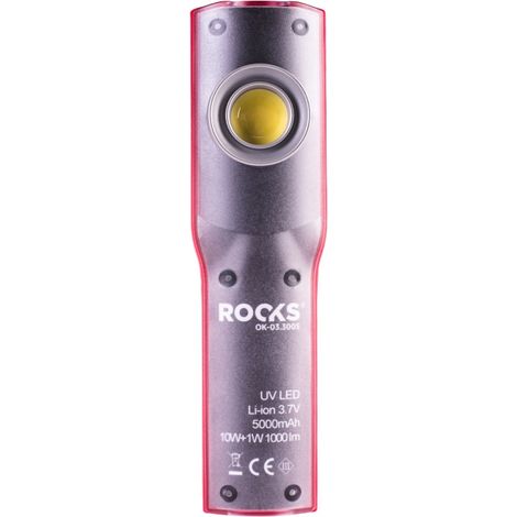 Lampada Ispezione LED COB + UV ROOKS 1000 LM 10W (OK-03.3005)