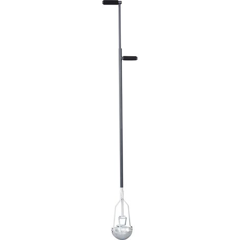 Déboucheur de caniveaux en acier avec cazoleta, ø13 cm x 148 cm