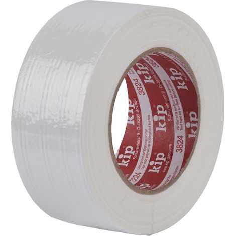 Cinta adhesiva kip steinband 3824 50 mm x 50 m blanca
