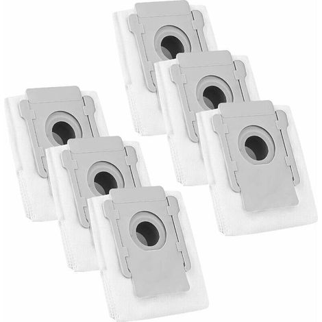 Confezione da 6 sacchetti per la base di pulizia automatica per aspirapolvere Roomba i7 + i7/Plus + s9/Plus E5 E6 E7, accessori di ricambio, sacchetti per aspirapolvere senza fili (1/5)