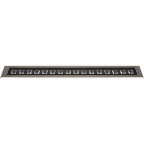 Encastré au sol WALK IP67 DMX LED SMD RGBW 24W 3300lm(2840lm) CRI80 24º Acier inoxydable (1/4)