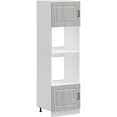 Maison Exclusive - Armarios para horno (2 unidades) "Kalmar" Gris
