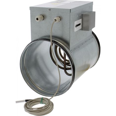 Chauffage de gaine 1200W avec sonde déportée - sorties 200mm - VENTS (1/4)