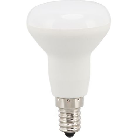 LED Light Bulb Ampoule Éco R50 E14 Long Neck Mushroom Shape 120° Wide Flood 5W 3000K Warm White 220V Aluminum PC ABS