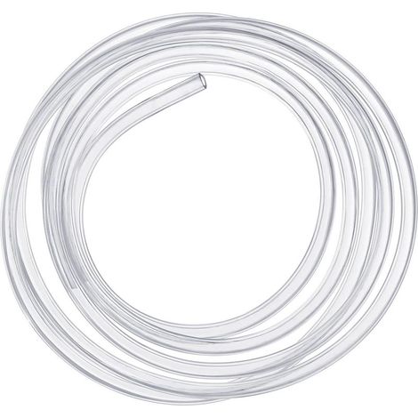 5 Mètre Tube en Silicone transparent - Tuyau Souple Transparent pour Oxygène d'Aquarium et Air D'eau - Diamètre Intérieur 7 mm, Extérieur 9 mm (1/5)