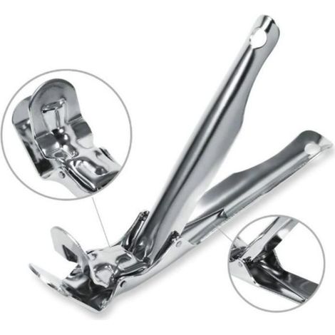 1 pince à vaisselle, acier inoxydable, 25,0 cm, résistante à la rouille, pratique et légère, pour cuisine et four (1/4)