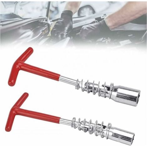 2pcs 16mm 21mm Spark Plug Wrench Motorcycle Spark Plug Wrench Car Spark Plug Wrench Lawnmower Spark Plug Wrench Spark Plug Socket MUMU Engine Spark Plug (1/4)