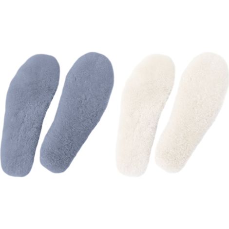 2 paires de semelles chaudes et épaisses pour homme, semelles de rechange confortables pour l'hiver, pour bottes de neige, chaussures de travail et pantoufles (1/5)