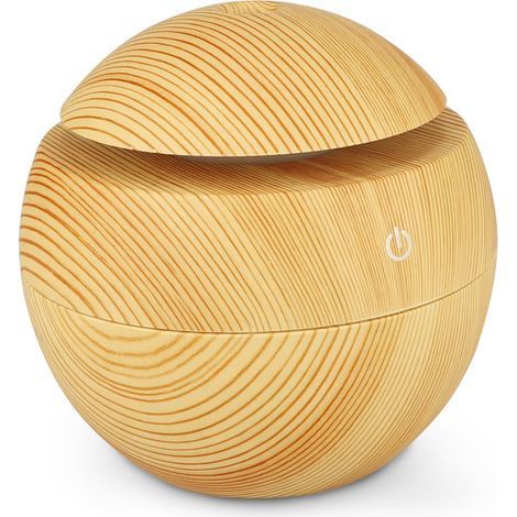 Diffuseur 130ml 7 lumières – ultrasonique USB, brume douce, chambre / bureau, cadeau Fête des Mères simple et joli (1/5)
