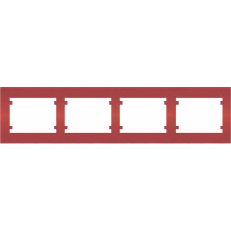 Horizontaler 4-Element-Rahmen COPPER JAIPUR BJC IRIS 18004-CJ
