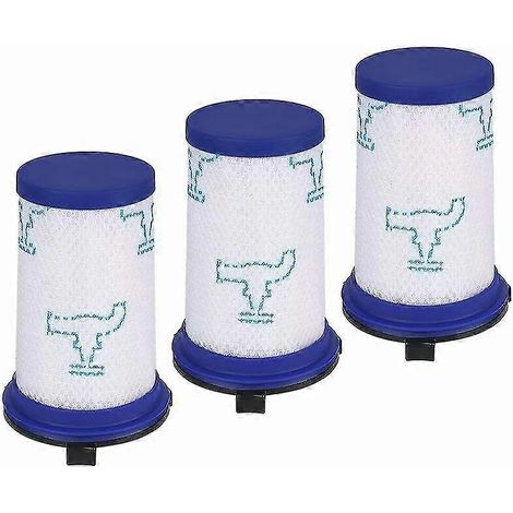 Lot de 3 filtres de rechange pour aspirateur sans fil Rowenta Air Force 360 / X-Pert Essential 260 (1/5)
