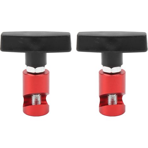 Pince de Support de levage de capot, 2 pièces, Support de jambe de force de hayon de voiture, outil de retenue pour hayon et coffre rouge (1/5)