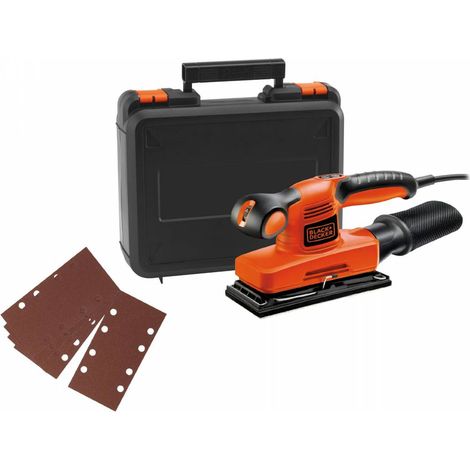 Levigatrice Orbitale 240W 15000 Giri/Min + Valigetta + 5 Fogli Carta Abrasiva - Ka320Eka