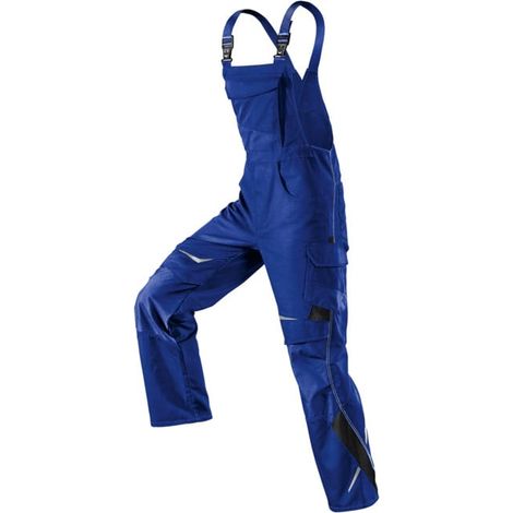 [NEUWERTIG] B-Ware Kübler Latzhose Arbeitshose 3224 Pulsschlag Kornblumenblau Schwarz Größe 64