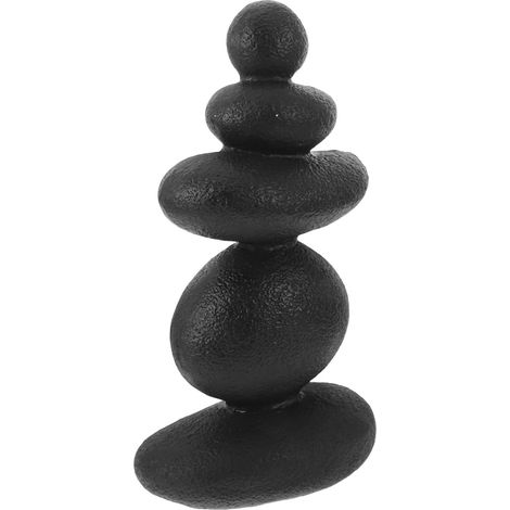 Aquarium Dekoration Mini Zen Stein Set avec 5 gestapelten