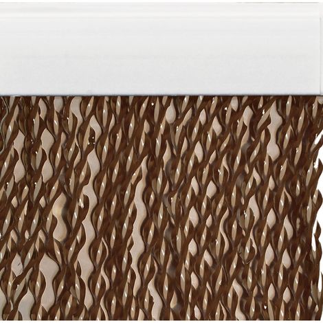 Tenda a Cordoncino Camelia Beige Marrone 140 X 240 cm