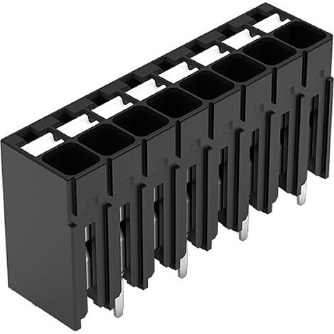 WAGO 2086-1128 Printklemme 1.50 mm² Polzahl 8 Schwarz 1 St. (1/4)
