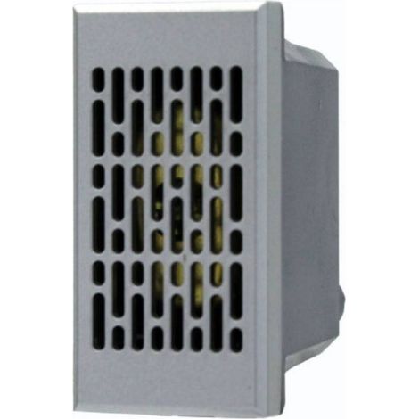TRADE SHOP - Suoneria A Bronzo 6a 220v Silver Compatibile Bticino Axolute Sd21008-1t -
