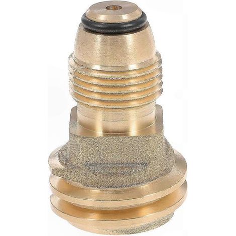 Adaptateur de réservoir de propane POL vers QCC1, raccord rapide pour barbecues et appareils à gaz (1/2)
