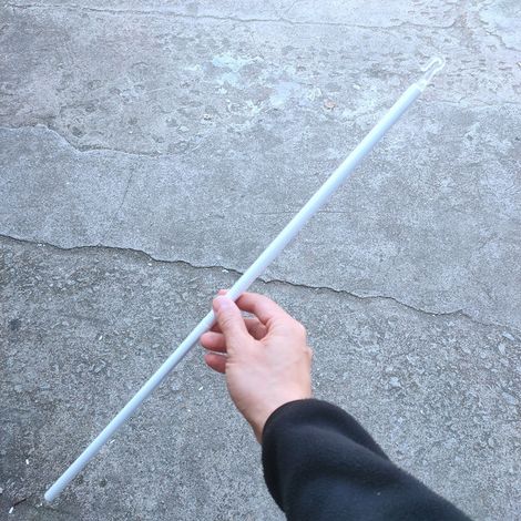 60CM splicing swivel rod, 24-inch Venetian blind accessories, PP environmentally friendly plastic swivel rod curtain accessories (1/5)