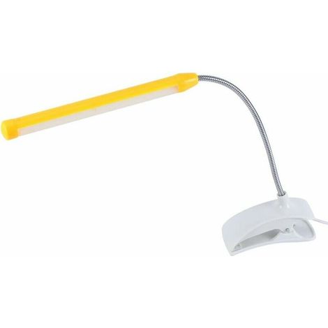 LED Lampe à Pince Dimmable USB alimenté Clamp Light Table Table bureau lampe de lecture pour lire, étudier, de travail, chambre à coucher, bureau(jaune) (1/5)