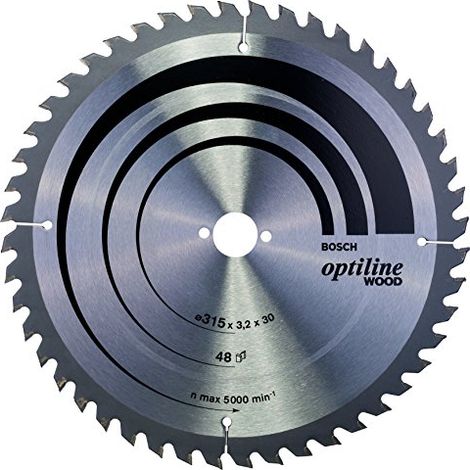 2608640673 - Lama per troncatrice Optiline Wood 315 x 30 x 3,2 mm, 48 (1/3)